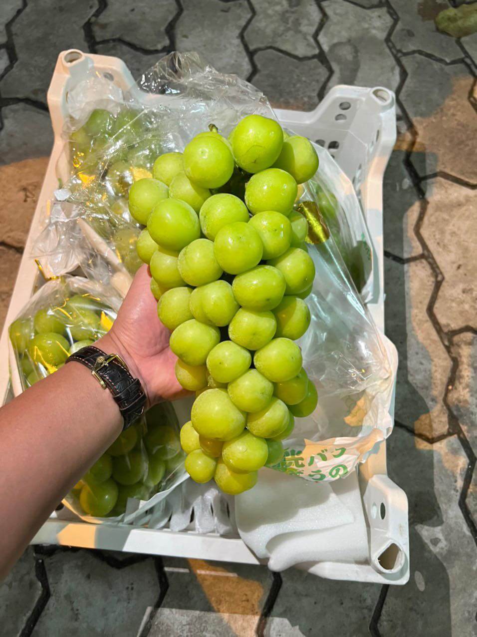 Nho mẫu đơn Hàn Quốc – Hộp 800gr - Ảnh 4