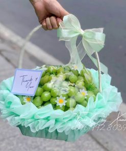 Giỏ nho xanh nhỏ xách tay