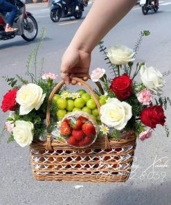 Giỏ Trái cây Làm Quà Tặng