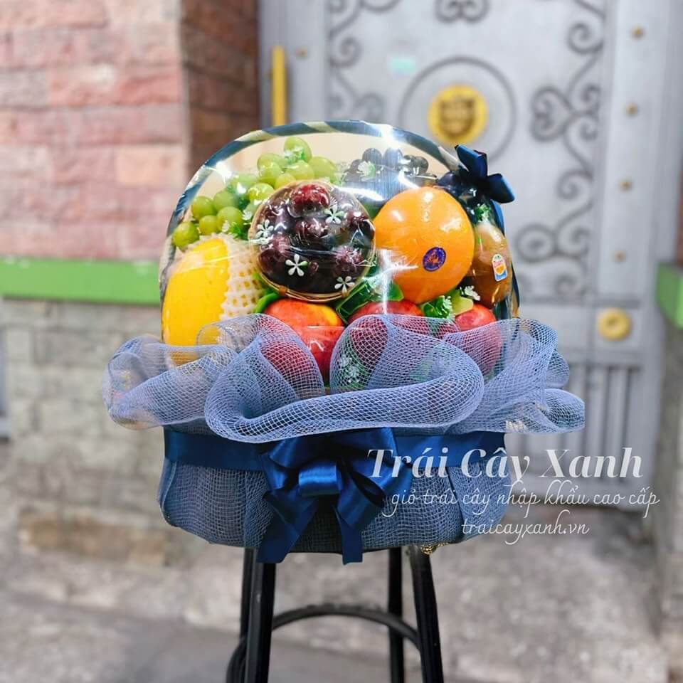 Giỏ trái cây phúng điếu, cúng 49 ngày - Ảnh 2