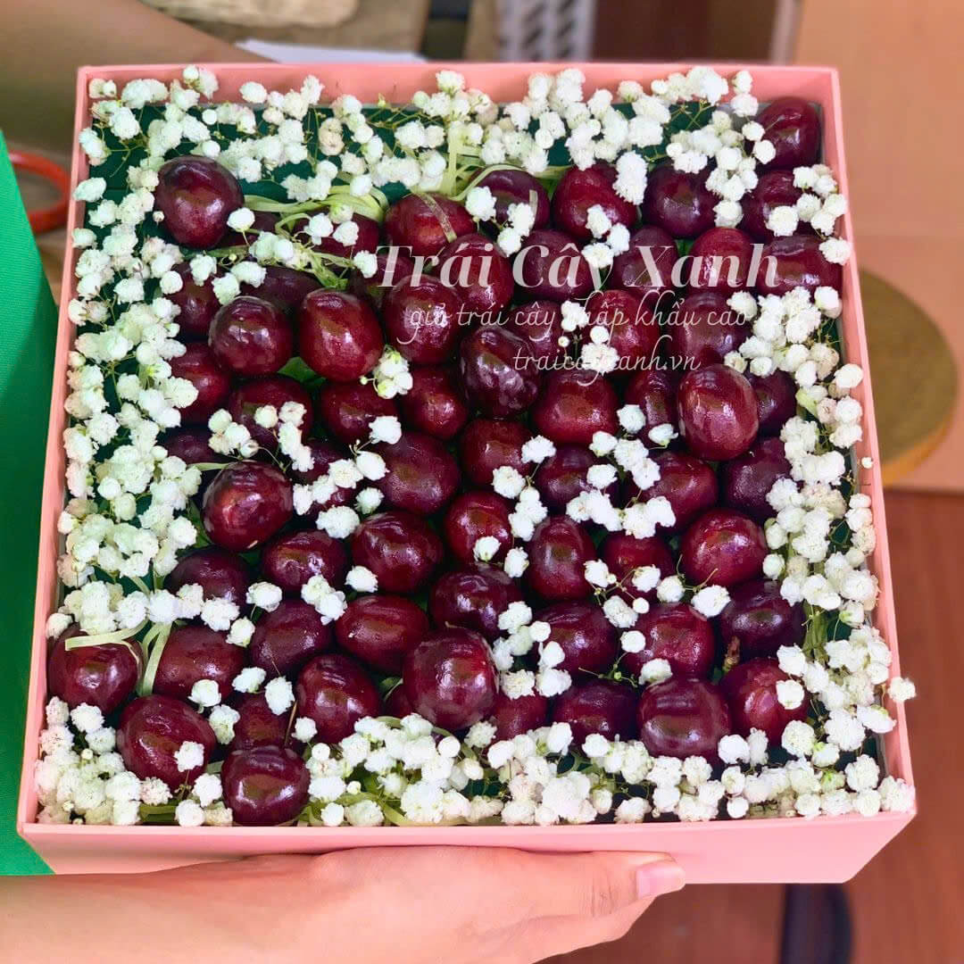 Hộp quà Cherry hình trái tim - Ảnh 2