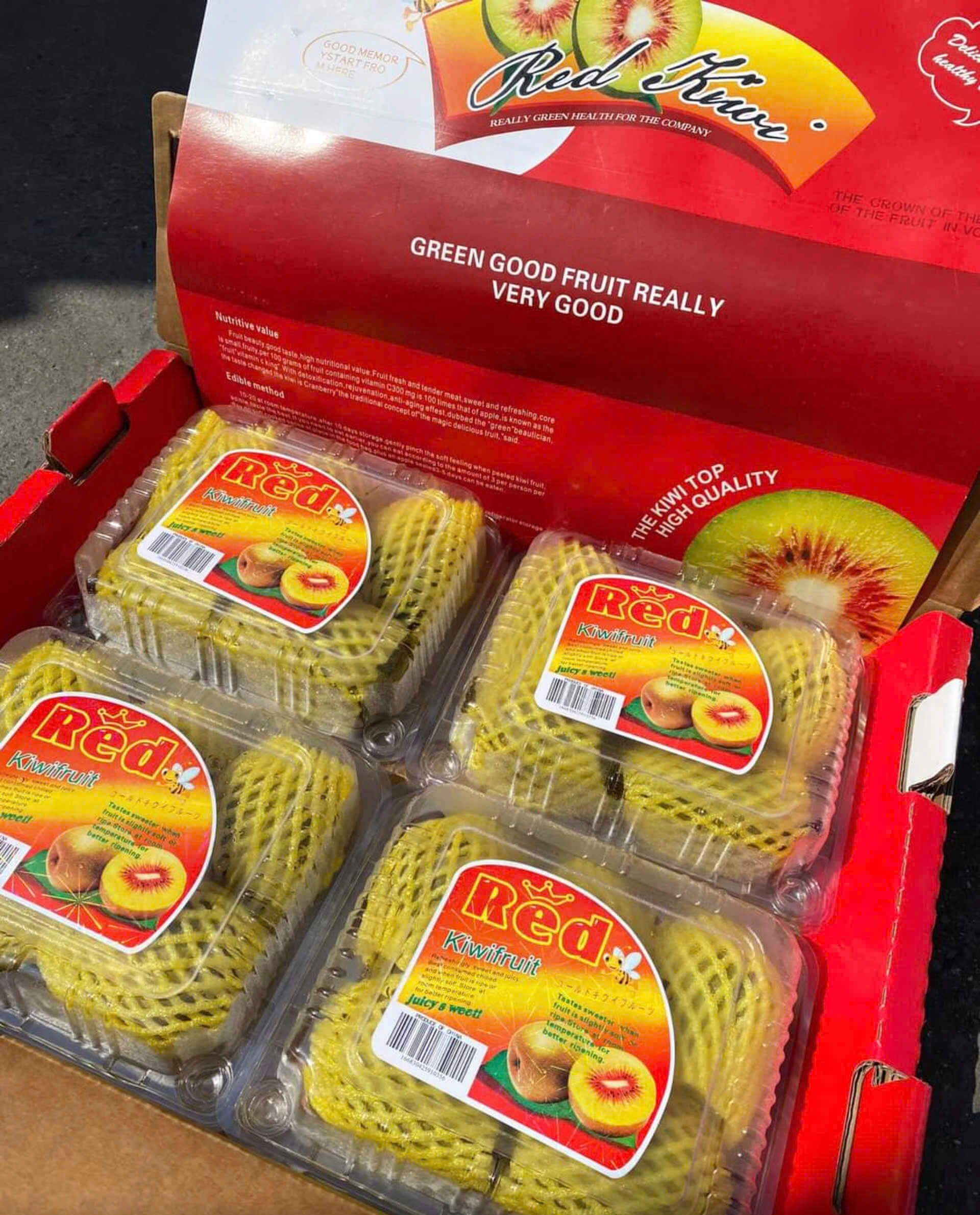 Kiwi đỏ – Hộp 4 trái - Ảnh 3
