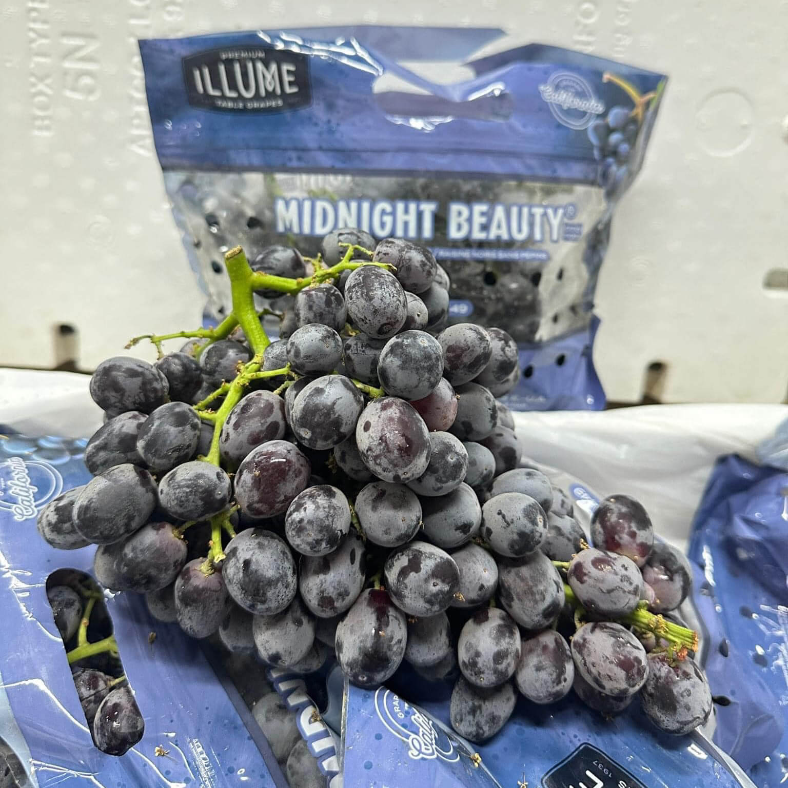 Nho đen Midnight Beauty Mỹ (1Kg)