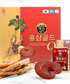 Hồng Sâm Q – Hồng Sâm Nhung Hươu và Linh Chi Hàn Quốc