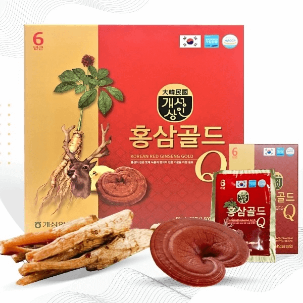 Hồng Sâm Q – Hồng Sâm Nhung Hươu và Linh Chi Hàn Quốc