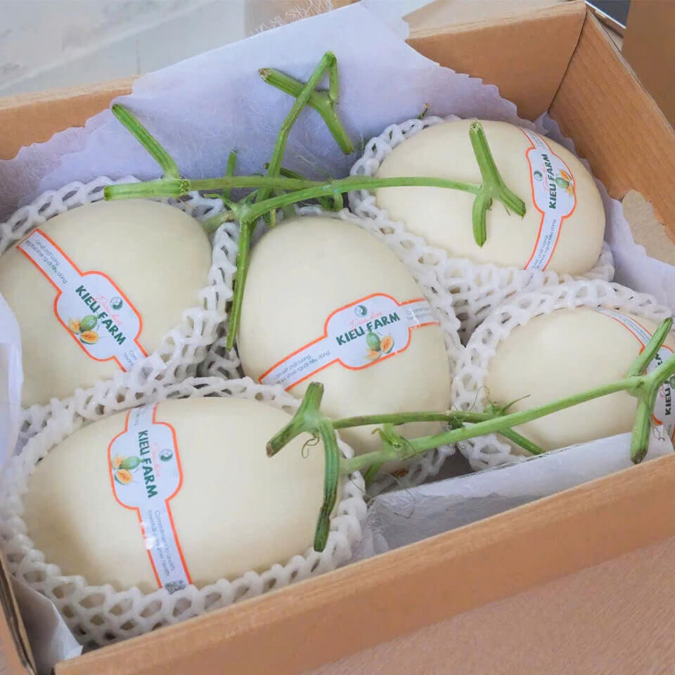 Dưa lưới Bạch Ngọc (1Kg) - Ảnh 2