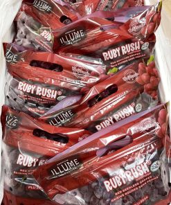 Alternative view of Nho đỏ Ruby Rush Mỹ (1Kg)