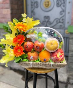 Giỏ trái cây đi Chùa, lễ Phật