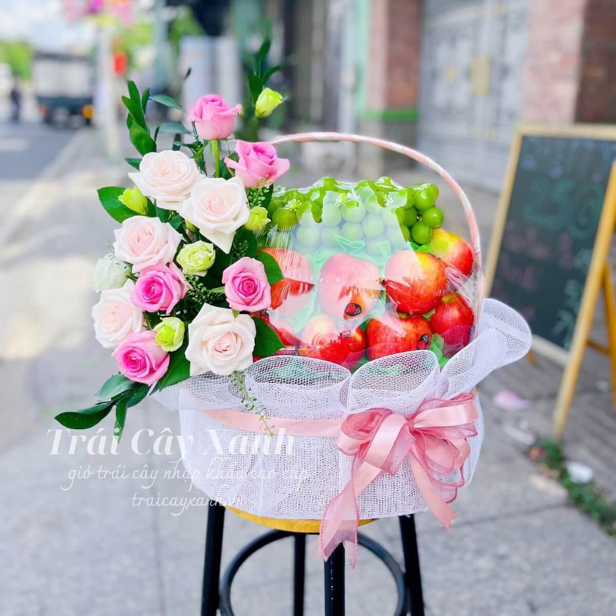Giỏ trái cây tặng khách hàng - Ảnh 8