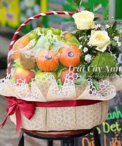 Giỏ trái cây tặng khách hàng