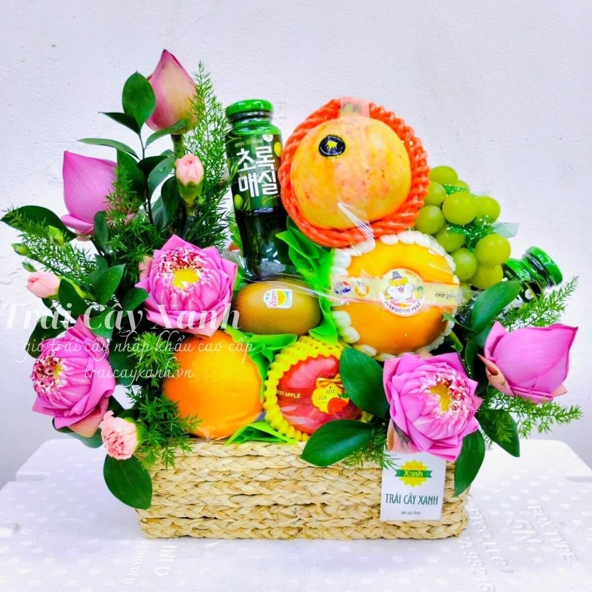 Giỏ trái cây cúng lễ Vu Lan, cúng rằm tháng 7