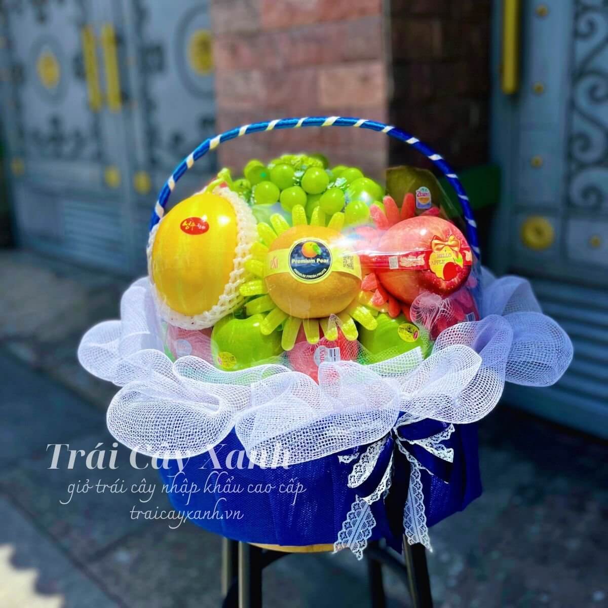 Giỏ trái cây thăm bệnh