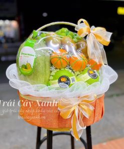 Giỏ trái cây cúng, dâng hương
