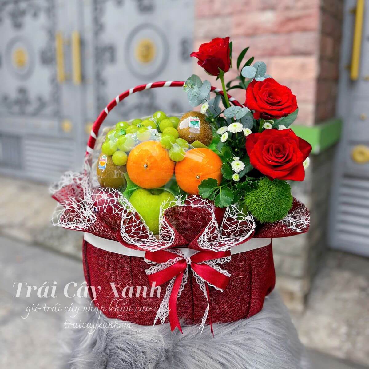 Giỏ trái cây sinh nhật xinh xắn - Ảnh 4