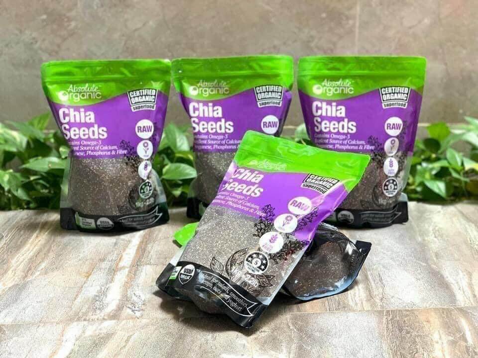 Hạt chia Úc Organic Chia Seeds – 1KG