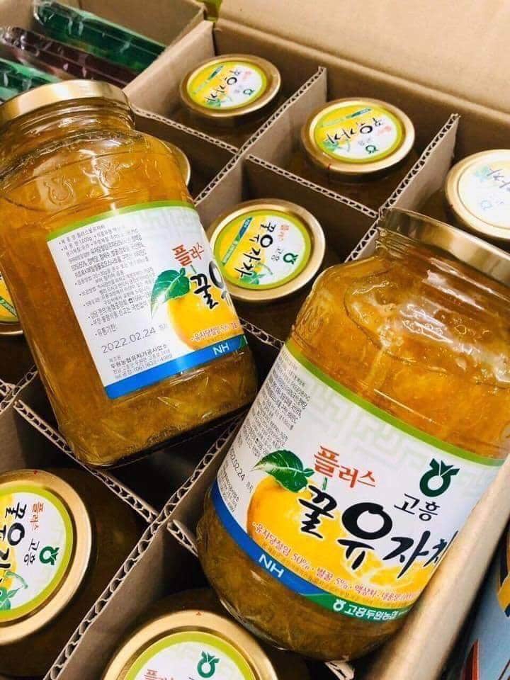 Chanh Mật Ong Hàn Quốc – Hủ 1Kg - Ảnh 2