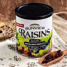 Nho Khô Mỹ Không Hạt Sunview Raisins 425g (Thập Cẩm)