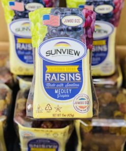 Nho Khô Mỹ Không Hạt Sunview Raisins – 425g